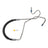 Edelmann 91814 Power Steering Pressure Line Hose Assembly - Hydroboost To Gear