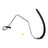 Edelmann 91816 Power Steering Return Line Hose Assembly - Hydroboost To Pump