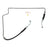 Edelmann 91857 Power Steering Pressure Line Hose Assembly
