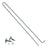 Edelmann 92963 Power Steering Return Line Hose Assembly - Cooler Tube