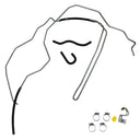 Edelmann 93079 Power Steering Return Line Hose Assembly
