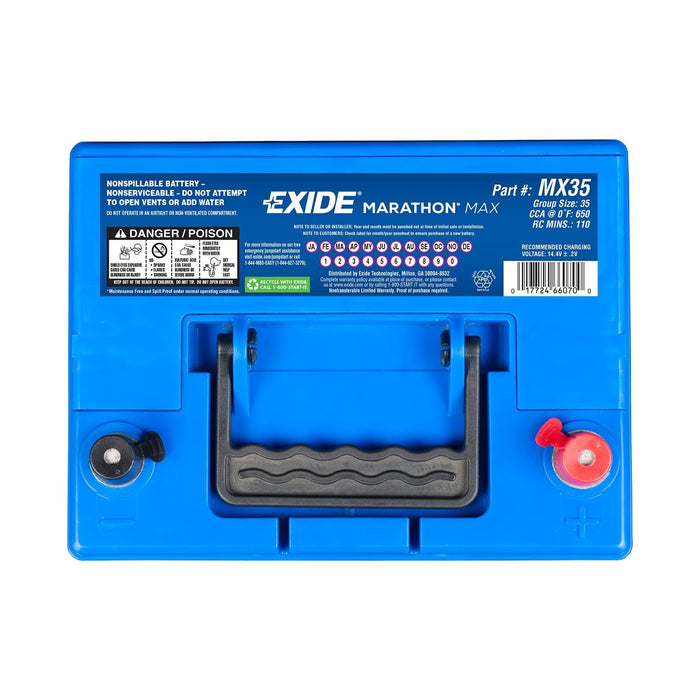 Exide MX35 Vehicle Battery