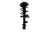 FCS 2331909L Suspension Strut and Coil Spring Assembly - Front Left