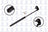 FCS 84551L Hood Lift Support - Left