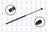 FCS 86337 Hood Lift Support - Front