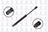 FCS 86414 Trunk Lid Lift Support