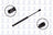 FCS 86471 Hood Lift Support