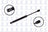 FCS 86676 Hood Lift Support