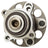 FAG 101888 Wheel Bearing and Hub Assembly - Rear