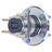 FAG 102106 Wheel Bearing and Hub Assembly - Rear