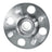 FAG 102127 Wheel Bearing and Hub Assembly - Rear