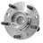 FAG 102286 Wheel Bearing and Hub Assembly - Rear