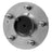 FAG 102329 Wheel Bearing and Hub Assembly - Rear