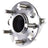 FAG 102347 Wheel Bearing and Hub Assembly - Rear