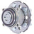 FAG 102358 Wheel Bearing and Hub Assembly - Rear