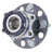 FAG 102531 Wheel Bearing and Hub Assembly - Rear