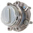 FAG 103167 Wheel Bearing and Hub Assembly - Front