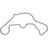 Fel-Pro 35930 Engine Water Pump Gasket - Outer