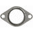 Fel-Pro 61061 Exhaust Pipe Flange Gasket - Front Converter To Rear Converter