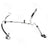 Four Seasons 66516 A/C Suction and Liquid Line Hose Assembly - Front
