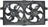 Four Seasons 75203 Dual Radiator and Condenser Fan Assembly
