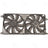 Four Seasons 75624 Dual Radiator and Condenser Fan Assembly