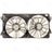 Four Seasons 75656 Dual Radiator and Condenser Fan Assembly
