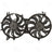 Four Seasons 76162 Dual Radiator and Condenser Fan Assembly
