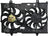 Four Seasons 76191 Dual Radiator and Condenser Fan Assembly