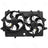 Four Seasons 76211 Dual Radiator and Condenser Fan Assembly