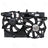 Four Seasons 76228 Dual Radiator and Condenser Fan Assembly