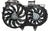 Four Seasons 76248 Dual Radiator and Condenser Fan Assembly