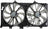 Four Seasons 76260 Dual Radiator and Condenser Fan Assembly