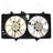 Four Seasons 76360 Dual Radiator and Condenser Fan Assembly