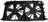 Four Seasons 76433 Dual Radiator and Condenser Fan Assembly