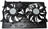 Four Seasons 76435 Dual Radiator and Condenser Fan Assembly