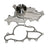 GMB 125-1530 Engine Water Pump