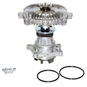 GMB 165-0001 Engine Water Pump with Fan Clutch