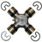 GMB 210-0160 Universal Joint