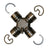 GMB 210-0455 Universal Joint - Front Shaft Front Joint