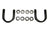 GMB 260-0155 Universal Joint U-Bolt Kit - Rear Shaft All Joints or Rear Shaft Center and Rear Joint