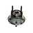 GMB 730-0014 Wheel Bearing and Hub Assembly - Rear