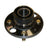 GMB 735-0229 Wheel Bearing and Hub Assembly - Rear