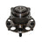 GMB 735-3010 Wheel Bearing and Hub Assembly - Rear