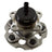 GMB 770-3120 Wheel Bearing and Hub Assembly - Rear