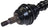 GKN Loebro 303158 CV Axle Assembly - Front Right