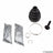 GKN Loebro 304332 CV Joint Boot Kit - Front Left Outer, Front Outer or Front Right Outer