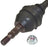 GKN Loebro 304429 CV Axle Assembly - Front Right