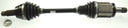 GKN Loebro 305728 CV Axle Shaft - Front Left