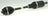 GKN Loebro 305944 CV Axle Assembly - Front Left